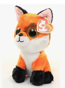 Beanie Boos Fox Meadow Orange 6in 36379