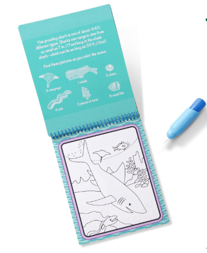 Melissa & Doug Water Wow- Under the Sea Activity Pad MD9445