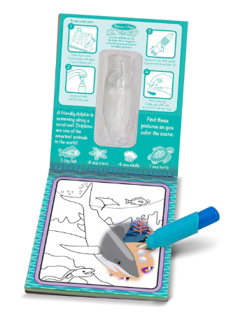Melissa & Doug Water Wow- Under the Sea Activity Pad MD9445
