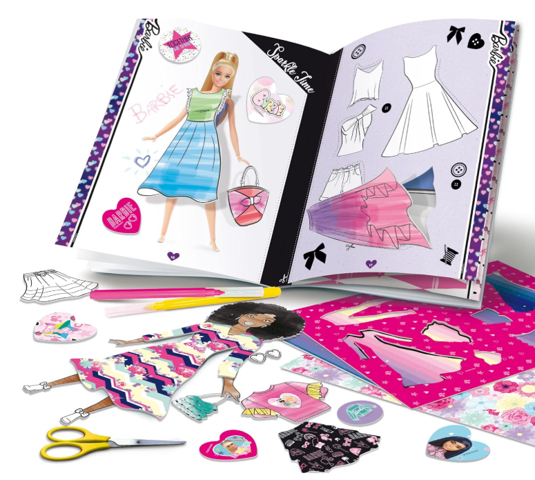 Lisciani Barbie Fashion School Magic Pens