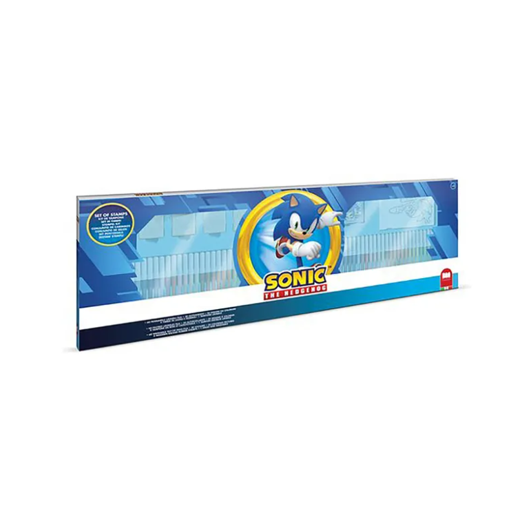 Sonic The Hedgedog Felt Tip Pens 90pcs 181229