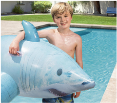 Bestway Realistic Shark Ride-On 1.83mx1.02m 41405