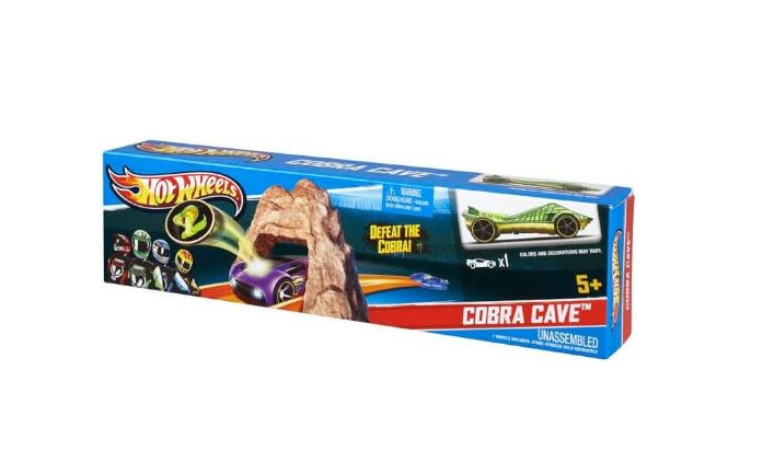 Hot Wheels Cobra Cave Small Track Set DNN77