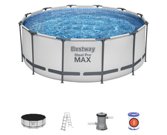 Bestway Steel Pro Max Round Frame Pool 3.66m x 1.22m 56420