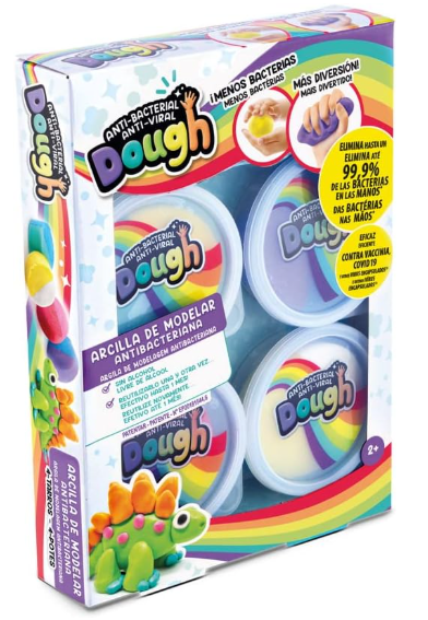 Anti-Bacterial Slime 4 Pack Assortment SND001