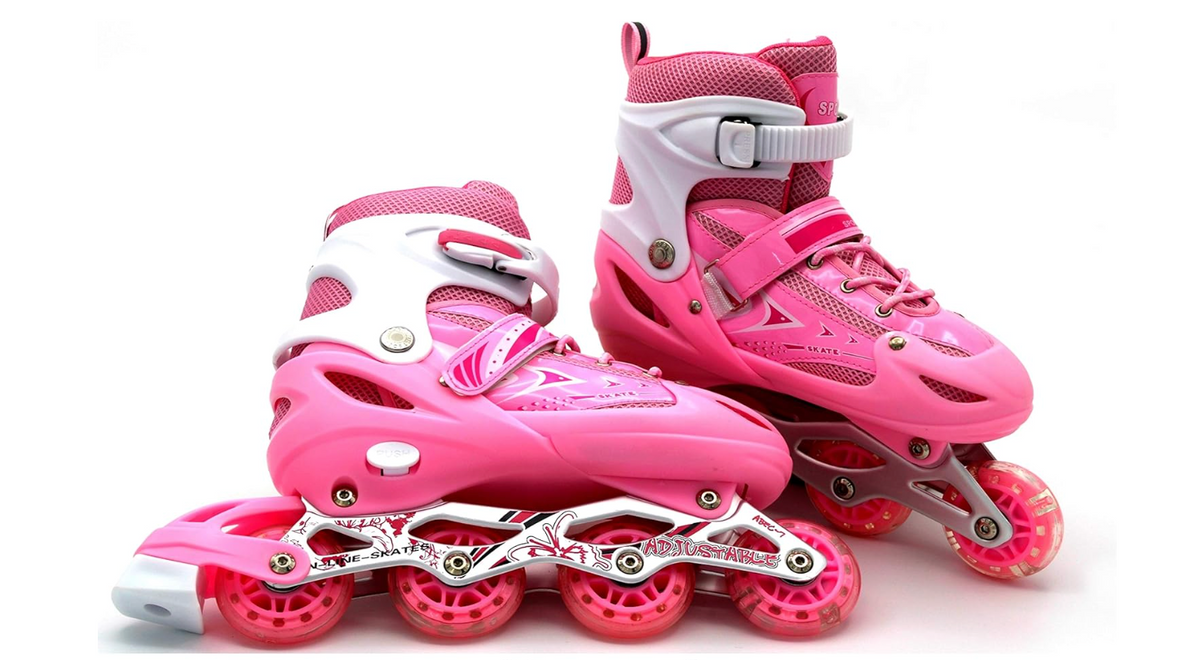 Skate Shoes Size 31-34 Pink Small