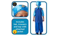 Rubies Disney Live Action Aladdin Genie Costume Medium 300313-M