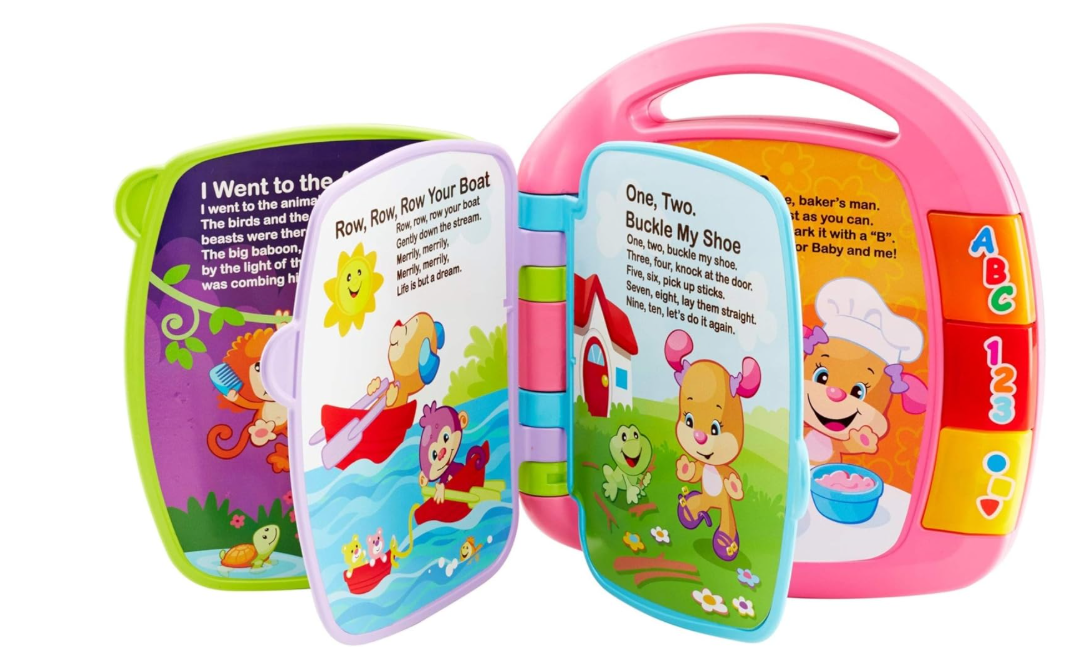 Fisher Price Laugh & Learn Storybook Rhymes Pink DGG70