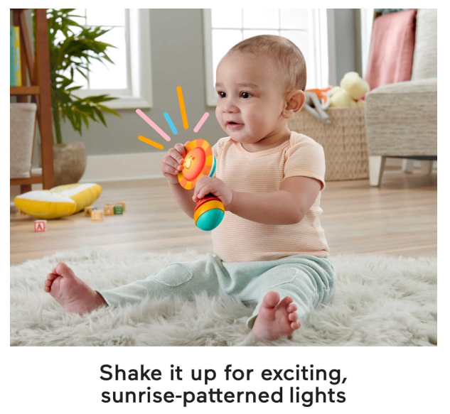 Fisher-Price Shake & Shine Sun Rattle HBP47
