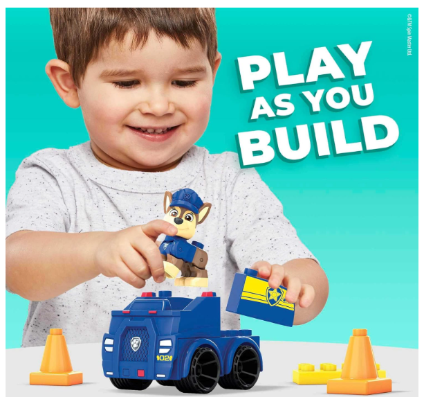 Mega Bloks Paw Patrol Chase's Patrol Car HDJ33