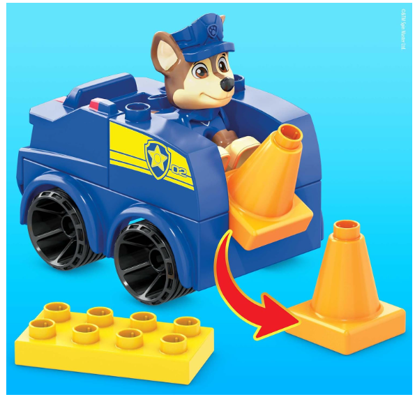 Mega Bloks Paw Patrol Chase's Patrol Car HDJ33