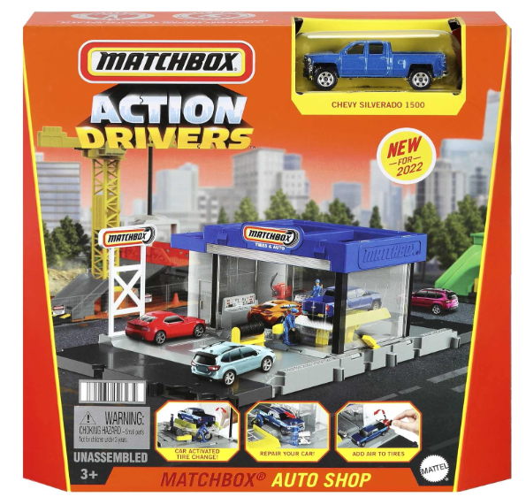Matchbox Action Drivers Matchbox Auto Shop Playset HDL34