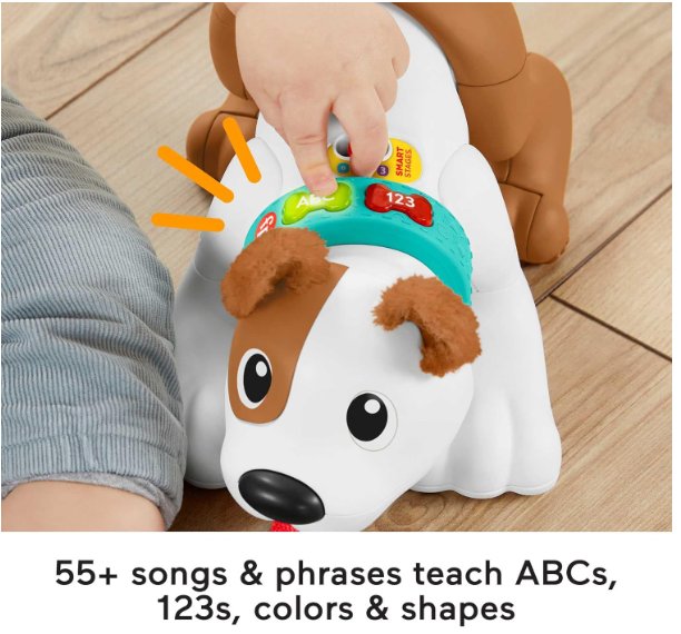 Fisher-Price 123 Crawl With Me Puppy HHH14