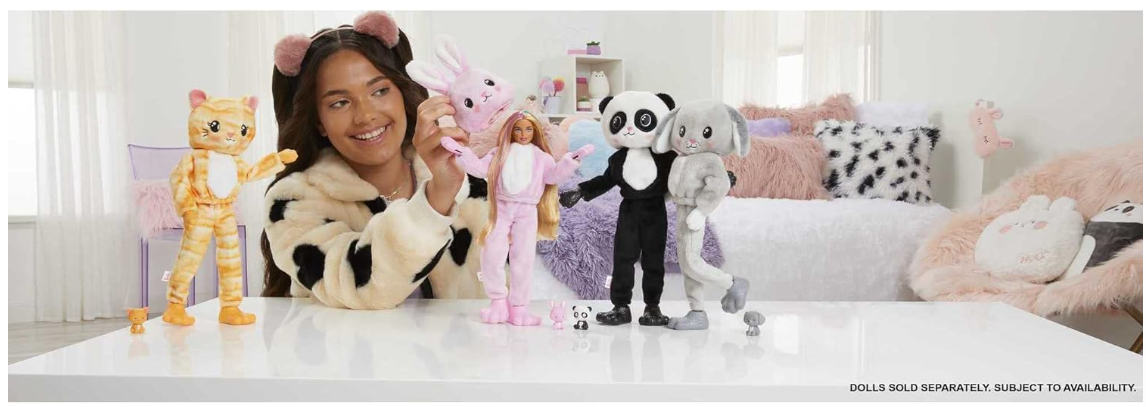 Barbie Cutie Reveal Doll Puppy HHG21