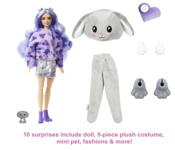 Barbie Cutie Reveal Doll Puppy HHG21