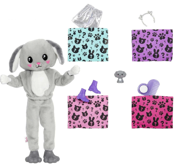 Barbie Cutie Reveal Doll Puppy HHG21