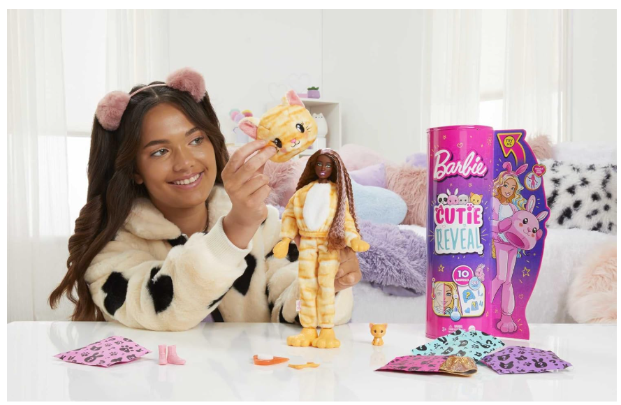 Barbie Cutie Reveal Doll Kitty HHG20
