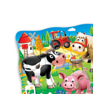 The Learning Journey My First Puzzle Sets 4-In-A-Box Farm 627419