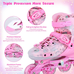 Skate Shoes Size 39-42 Pink Large