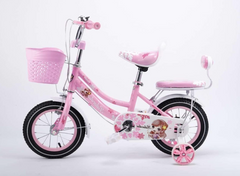 Bicycle 14 Frozen Pink