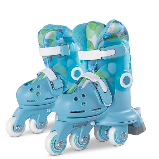 Y-Volution Twista Skates Blue 12J-3 YC01B4