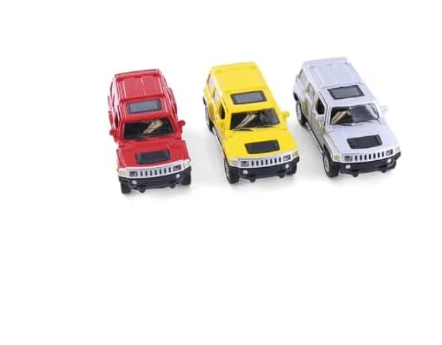 MSZ Hummer H3-Ford GT-Chevrolet Camaro SS Die-Cast 1:43 Scale 3-Pack 67201