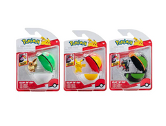 Pokemon Clip N Go Battle Figure & Poke Ball Set Style May Vary PKW0259