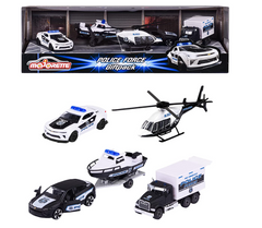 Majorette Police Force Die-Cast 4-Pcs Giftpack 212053188