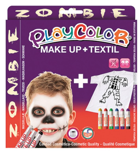 Playcolor Thematics Zombie Make Up + Textil One 58041