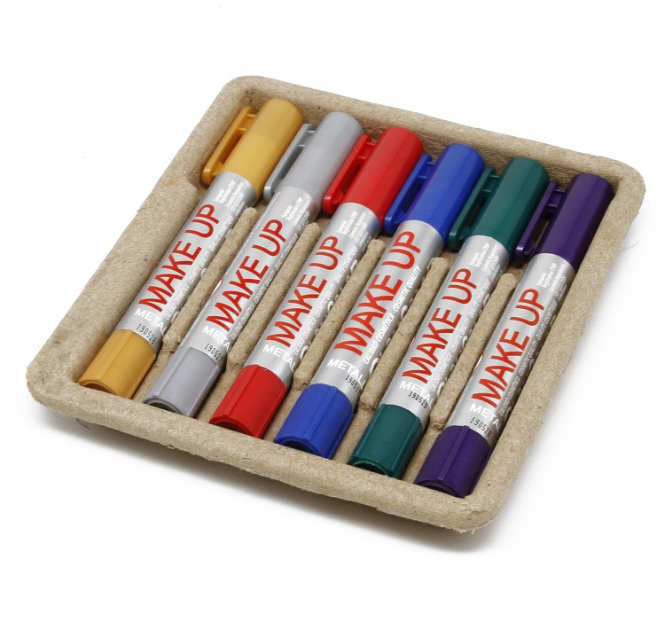 Playcolor Make Up Metallic Pocket 6pcs 01011