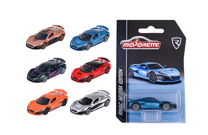 Majorette Rimac Nevera Edition Car Die-Cast 6-Asst 212053052RIM