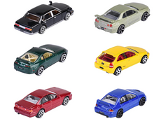 Majorette Japan Series Premium Cars Die-Cast 6-Asst 212051029
