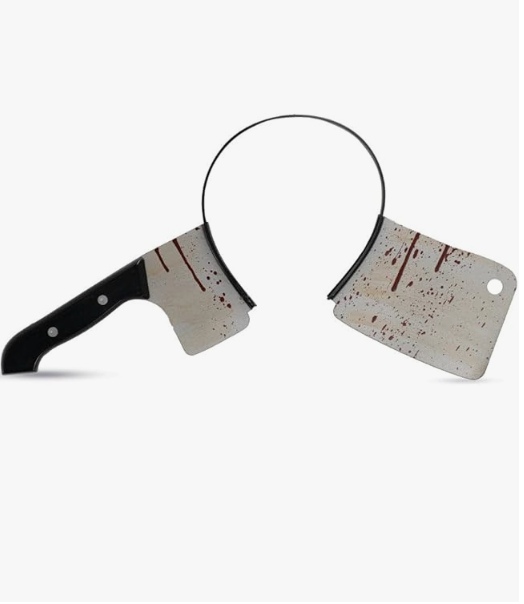 Halloween Zombie Cleaver Headband 349443
