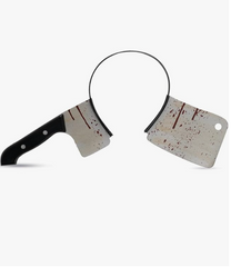 Halloween Zombie Cleaver Headband 349443