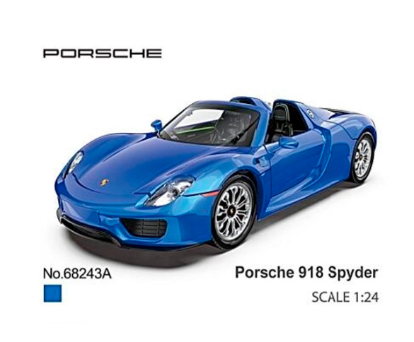 MSZ Porsche 918 Spyder 1:24 68243A