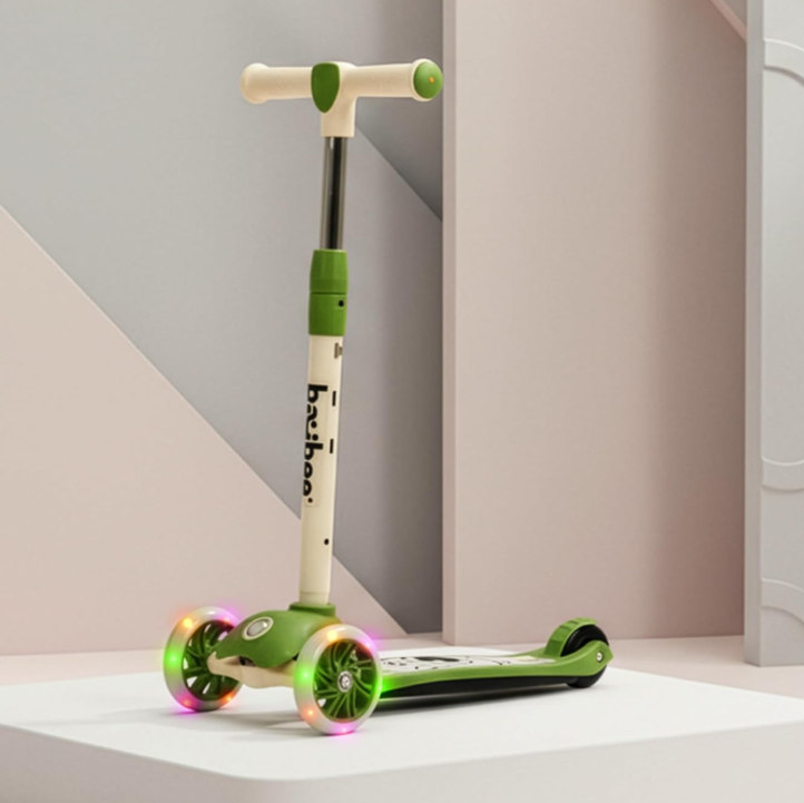 Kids Scooter Light Green PY816 - Colorland Toys