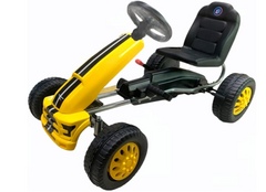 Pedal Go Kart Yellow - Colorland Toys