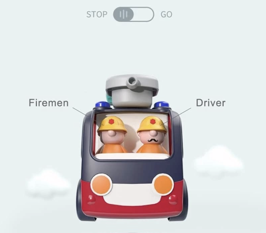 Hola Early Learning Fire Engine E9998 - Colorland Toys