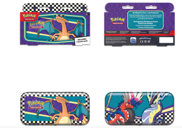 Pokemon TCG Back To School Pencil Case-2024 210-85839
