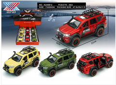 Pullback Toyota Prado Off-Road Die-Cast 1:24 Scale Asstd. K240B12