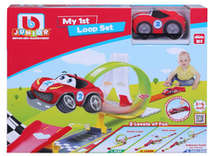 BBJunior My 1st Loop Set with 1pc Motorized Soft Car 16-88616 - Colorland Toys