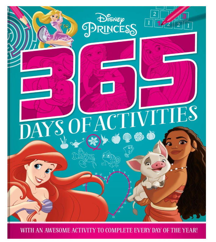 Igloo Books Disney Princess 365 Puzzles & Activities 36286 - Colorland Toys