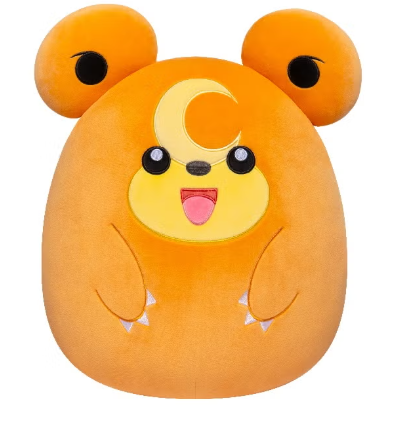 Squishmallows Pokemon Plush Teddiursa 10 inches SQPK00039 - Colorland Toys