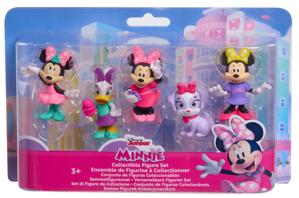 Disney Junior Minnie Mouse 5 Pack Figures Deluxe 89854