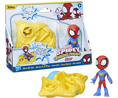 Marvel Spidey & His Amazing Friends Spidey Water Web Raft Vehicle & Action Figure F5080