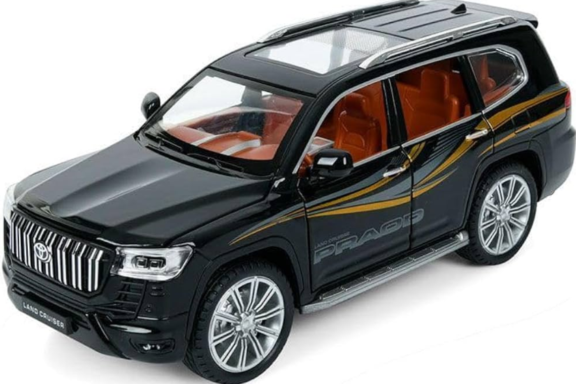 Pullback Diecast Car Toyota Prado CZ124A