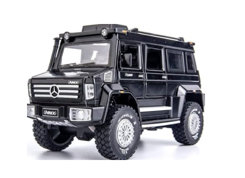 Pullback Die Cast Car Mercedes-Benz Unimog A1484808QK-D M929Q