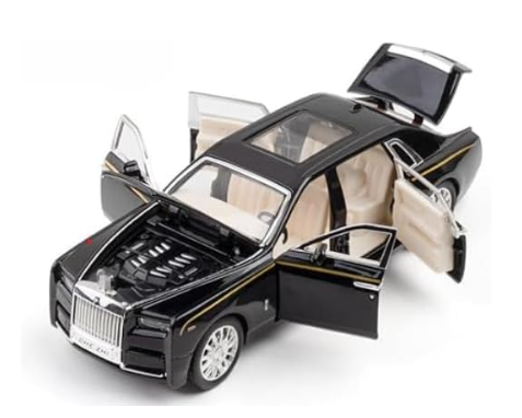 Pullback Die Cast Car Rolls Royce A1317457QK-D M929E