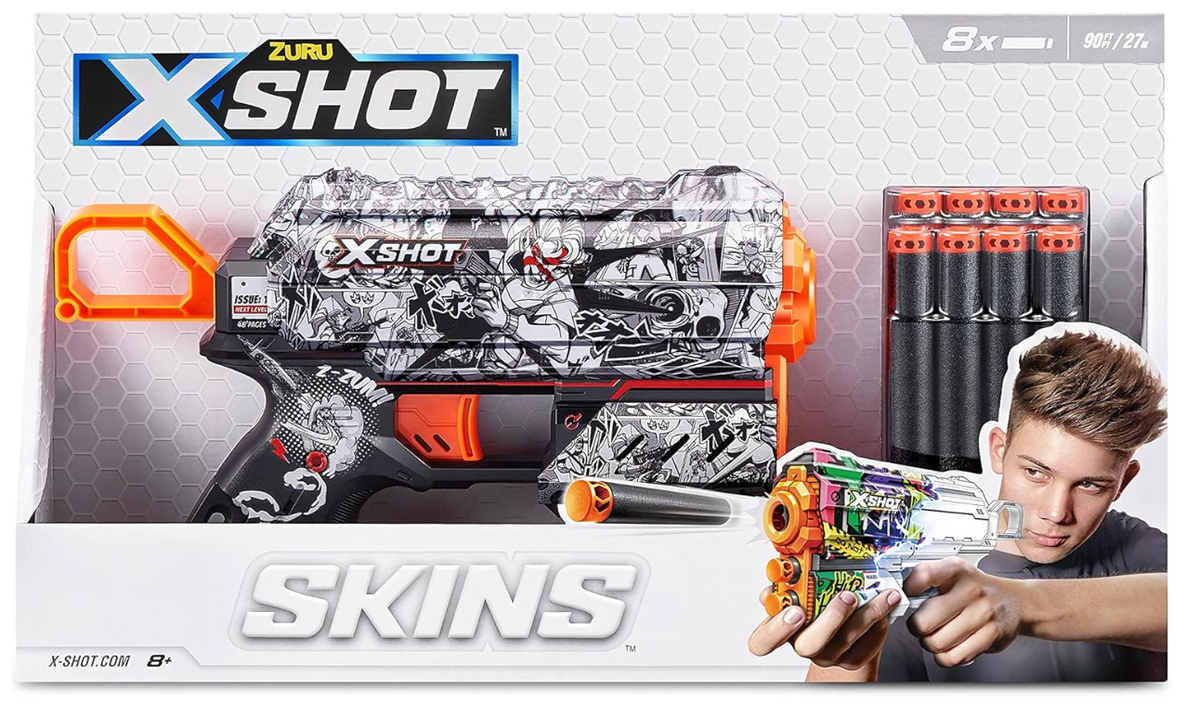 X-Shot Skins Flux Game Over XS-36516E