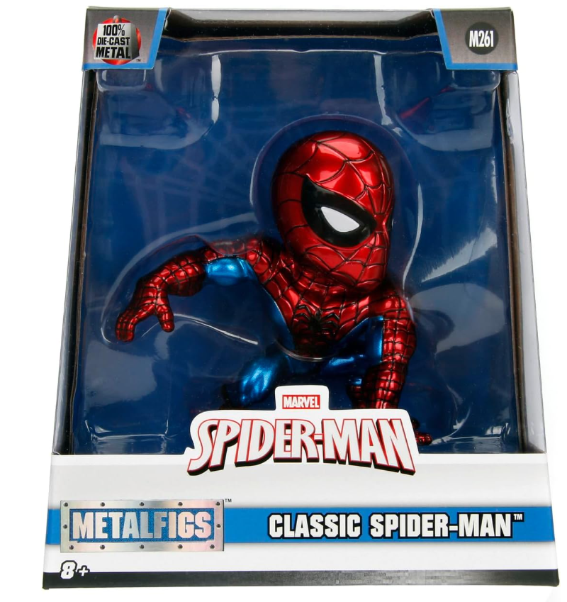Jada Marvel Classic Spiderman Figure 4 inch 253221005